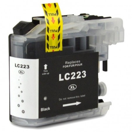 Cartucho de tinta compatível com Brother Lc223 preto
