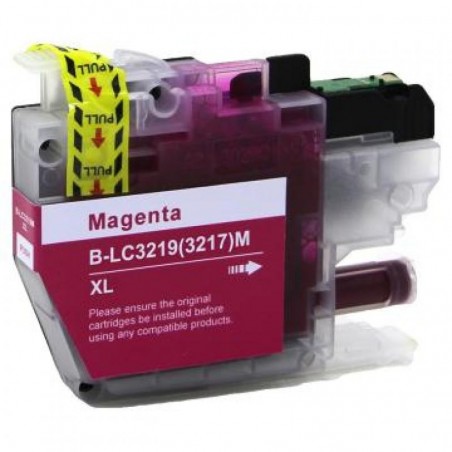 Cartucho de tinta compatible con Brother LC3219 / Lc3217 XL Magenta