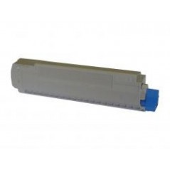 Cartouche de toner compatible Oki MC860 JAUNE