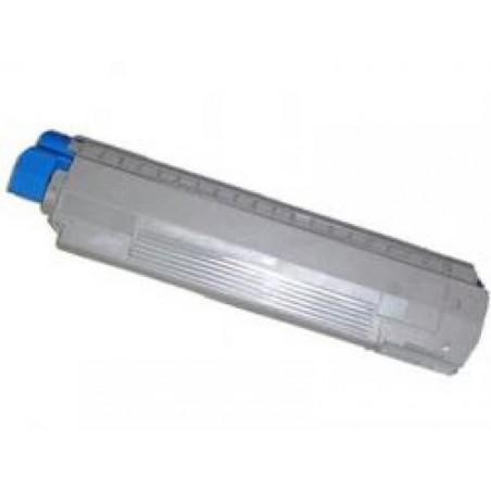 Cartucho de tóner compatible con C8600 / C8800 cian 43487711