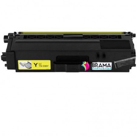 Cartouche de toner compatible jaune Brother TN336 / TN326
