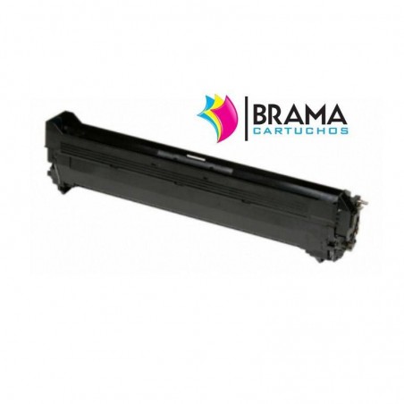 Tambor de imagen compatible con OKI C9600 C9650 ES3640 cian - 42918107