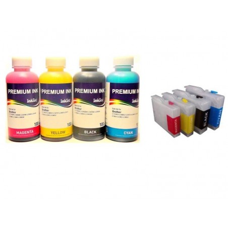 Kit de recarga para Brother Lc970 Lc1000