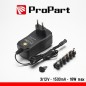 Fuente de Alimentación de Conmutación 3-12V 1500mA 18W max