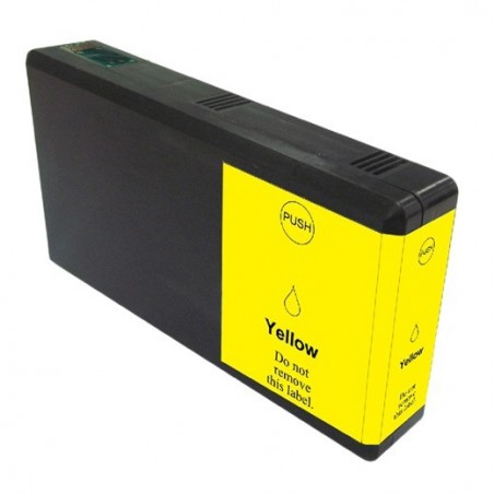 Cartouche d'encre compatible avec Epson T7904 Pigma jaune.