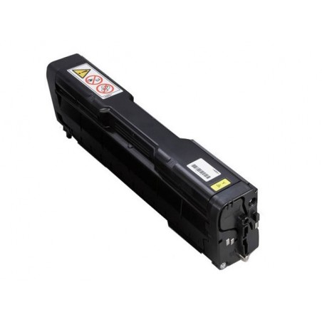 Cartucho de Tóner Compatible con Ricoh Aficio SP-C221N Amarillo- Reemplaza 406055