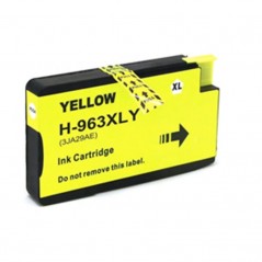 Cartucho de tinta compatível amarelo HP 963XL - 3JA29AE