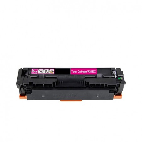 Cartucho Compatible con HP W2033X Sin Chip Magenta