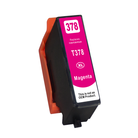 Cartucho de tinta compatible con Epson T3783XL Magenta (13ml）
