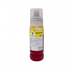 Bote de Tinta Compatible con Canon G51 - Amarillo 70ml