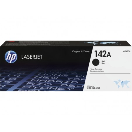 Cartouche de toner noir d'origine HP W1420A - 142A