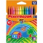 Bic Kids Plastidecor Caja de 12 Lapices de Cera - Extraresistentes