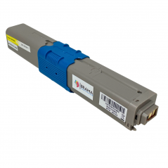 Cartucho de toner compatível com amarelo Oki C332 / MC363