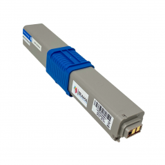 Cartouche de toner compatible Oki C332 / MC363 Cyan
