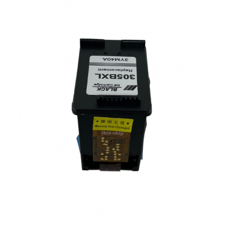 Cartucho de tinta preto reciclado HP 305XL - 3YM62AE - Novo chip