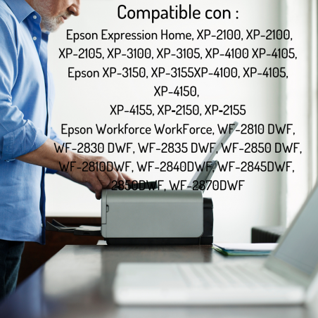Cartucho de tinta compatible con EpsonT603XL CIAN