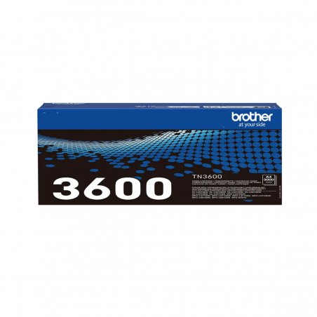 Brother TN3600 Cartucho de Toner Negro Original 3K