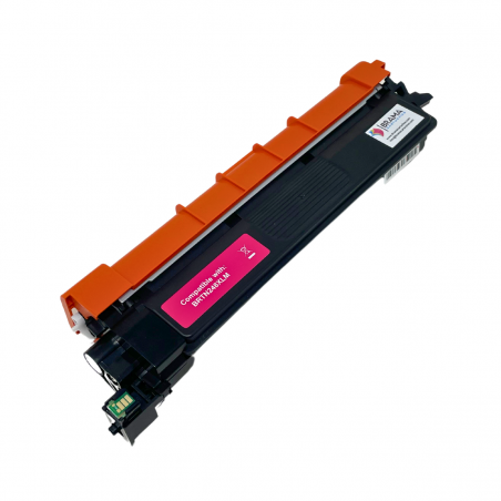 Cartouche de toner compatible avec Brother TN248XL - TN 248 XL M- Magenta
