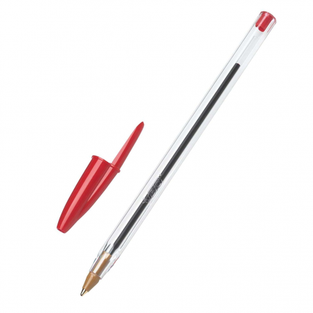 Bic Cristal original boligrafo de bola - Rojo