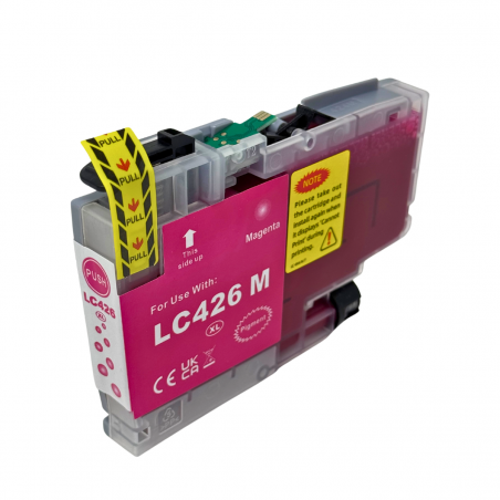 Cartucho de Tinta Compatible con Brother LC426 XL Magenta