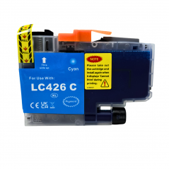 Cartouche d'encre Compatible avec Brother LC426 XL Cyan
