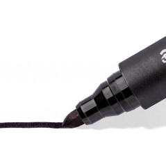 Staedtler Lumocolor 352 Marqueur Permanent - Pointe Ronde - Trait d'environ 2mm - Séchage Rapide - Couleur Noir