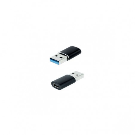 Nanocable Adaptador USB-A 3.1 Macho para USB-C Fêmea
