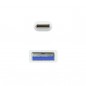 Nanocable Cable USB 3.1 Gen2 10Gbps 3A USB-C/M-A/M - 1.5m - Color Blanco