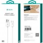 Cable de Carga y Datos Devia USB a USB-C 2 Metros Blanco – DESCT2038W