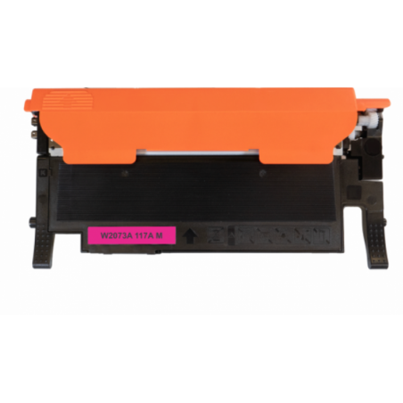 Cartucho compatível com Hp W2073A / 117A Magenta