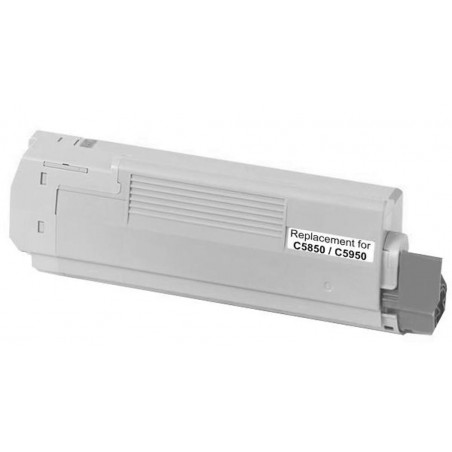 Tóner compatible con Oki C5850 / C5950 / MC560 Negro