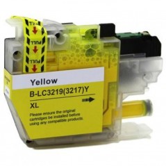 Cartucho de tinta compatível com Brother LC3219 / Lc3217 XL Amarelo