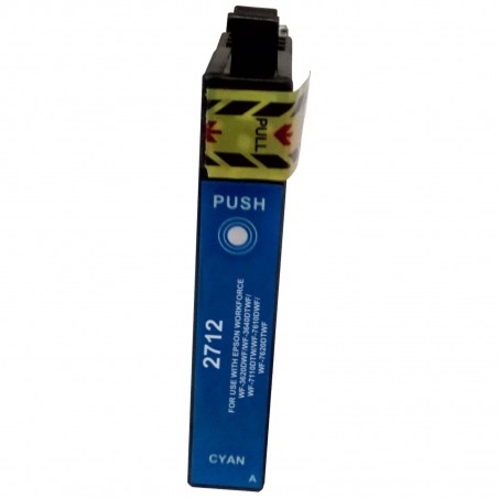 Cartucho de tinta compatible con Epson T2712 XL Cian