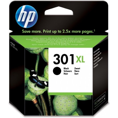 Cartucho Hp Original 301XL Bk 480 paginas